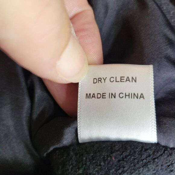 Aiko Womens Vest Faux Vegan Fur Rocker Zip Up Silk Lined Pockets Black XS - Picture 11 of 13